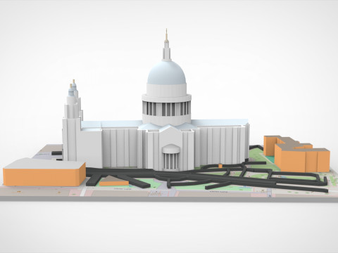 St Pauls Cathedral London England Modelo 3D