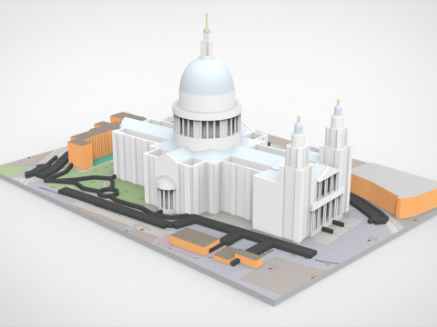 St Pauls Cathedral London England Modelo 3D