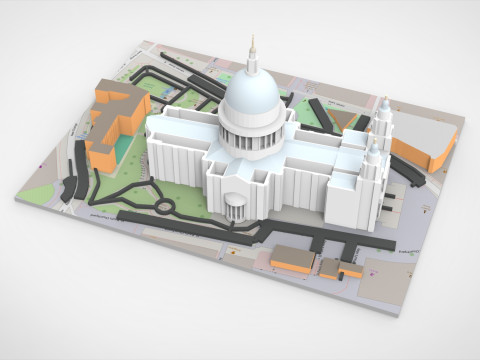 St Pauls Cathedral London England Modelo 3D
