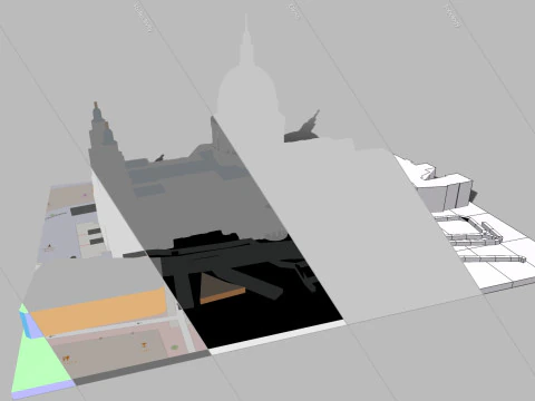 St Pauls Cathedral London England 3D Model