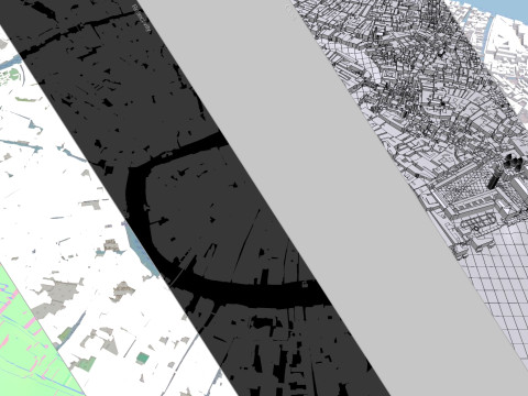 Cityscape Venice Italy Model 3D