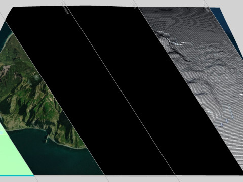 Makanrushi island Great Kuril Islands Modelo 3D