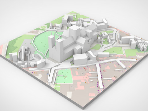 The Cathedral City of St Peter York England 3D-Modell