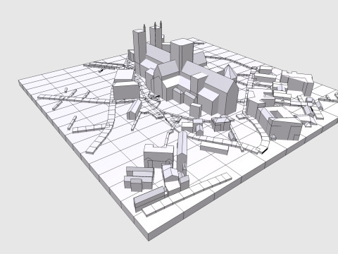 The Cathedral City of St Peter York England Modèle 3D