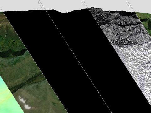 Volcano Bolshaya Ipelka Kamchatka Modelo 3D