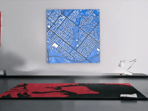 Paisagem urbana Zaporizhzhya Ucr&acirc;nia Modelo 3D