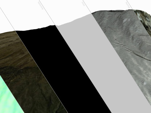 Uhuru Peak Mount Kilimanjaro 3D Model