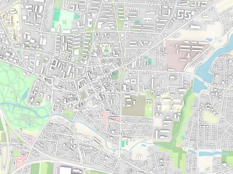Cityscape Skierniewice Poland 3D Model