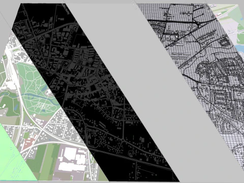 Cityscape Skierniewice Poland 3D Model