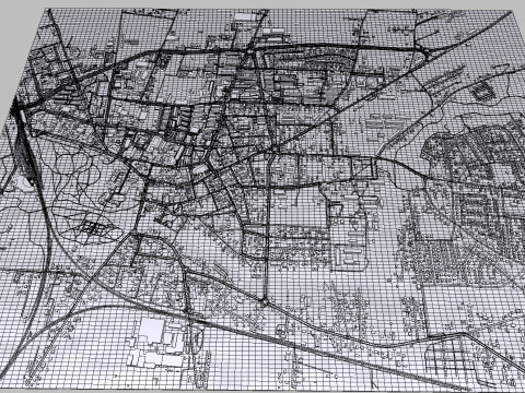 Cityscape Skierniewice Poland Modelo 3D