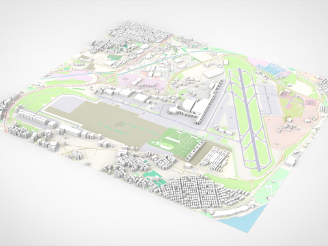 Istanbul Ataturk Airport Modèle 3D
