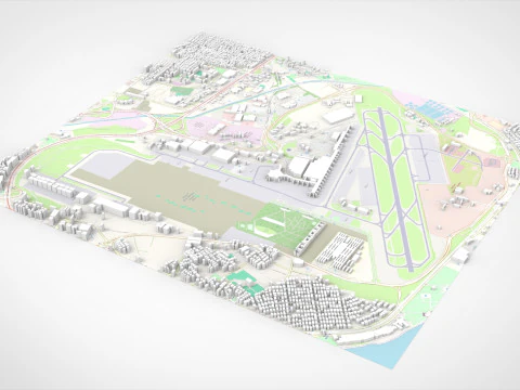 Istanbul Ataturk Airport 3D Model