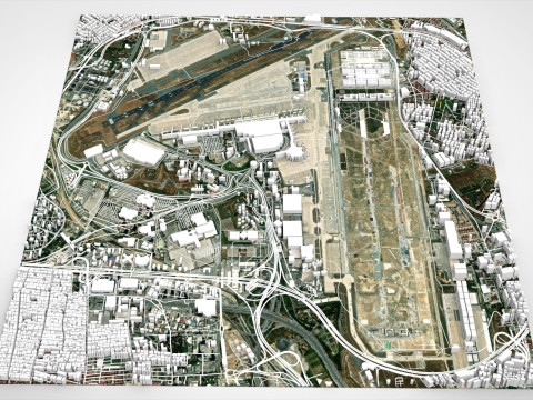 Istanbul Ataturk Airport Modèle 3D