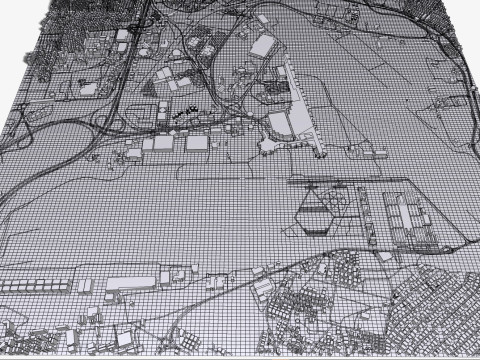 Istanbul Ataturk Airport Modèle 3D