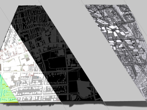 Cityscape Arlington Texas USA Model 3D