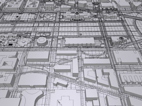 Capitol Hill Washington Columbia USA 3D 모델