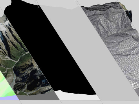 Mountain The Butler Range New Zealand 3D Model
