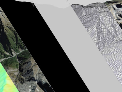 Mountain The Butler Range New Zealand 3D Model