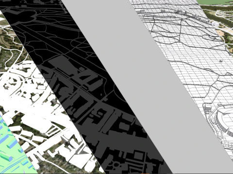 グレート カールスヴィーゼ カールザウエ州立公園 3Dモデル