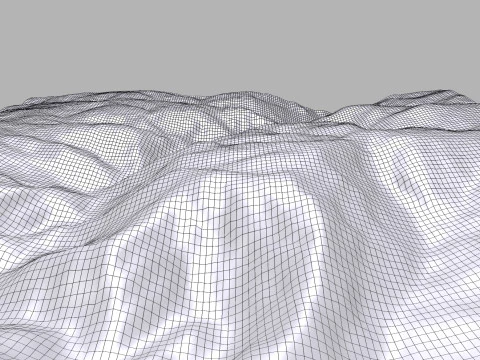 Lamb Hill Northumberland England 3D Model