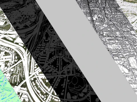 Cityscape Kassel Germany 3D Model