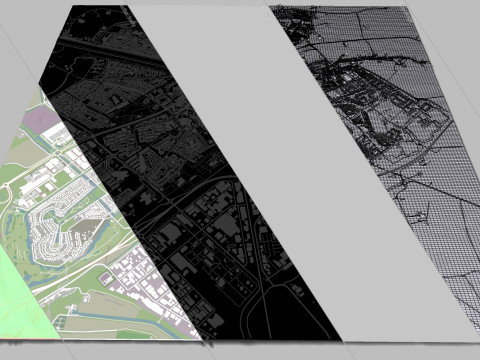 Cityscape Middelburg Netherlands 3D मॉडल