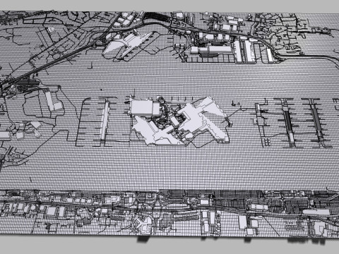 London Heathrow Airport England Modelo 3D