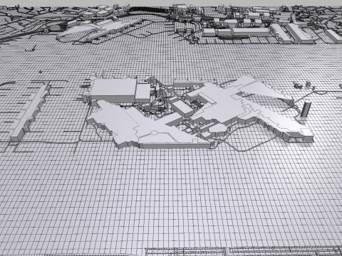 London Heathrow Airport England Modelo 3D