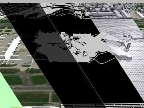 London Heathrow Airport England 3D Model