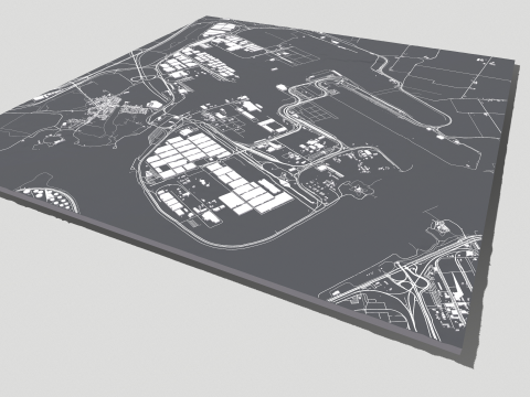 MSC PSA European Terminal Sint Antoniusweg Beveren Belgium Model 3D
