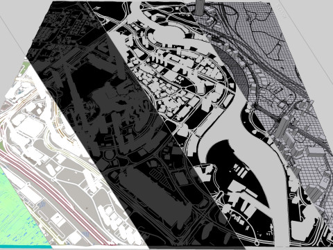 Business Bay Dubai United Arab Emirates Modelo 3D