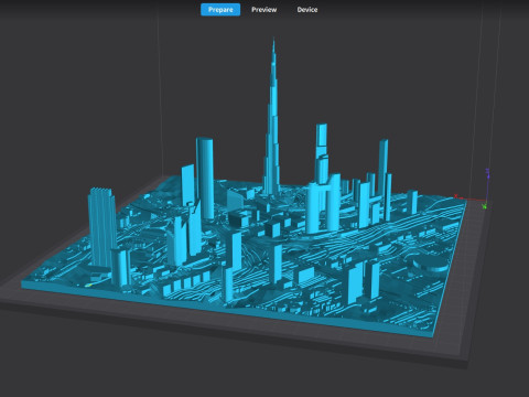 Business Bay Dubai United Arab Emirates 3D-Modell