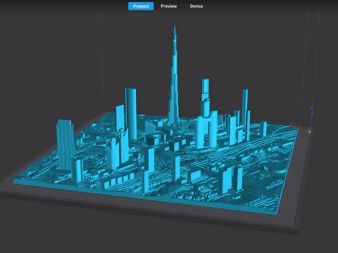 Business Bay Dubai Emirados &Aacute;rabes Unidos Modelo 3D