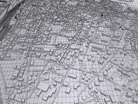 Cityscape Domodossola Italy Modèle 3D