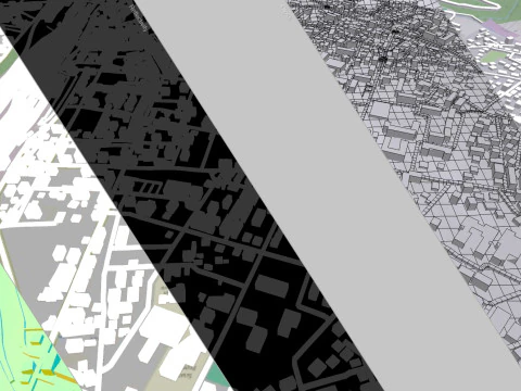 Cityscape Domodossola Italy 3D Model