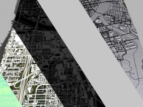 Cityscape Des Moines United States 3Dモデル