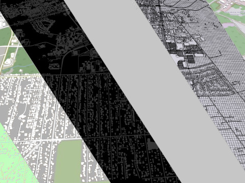 Cityscape Hilo Hawaii 3D Model