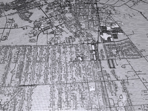 Cityscape Hilo Hawaii 3D Model