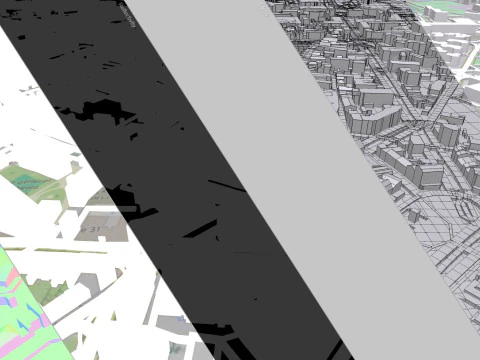 Cityscape Arras France 3D Model