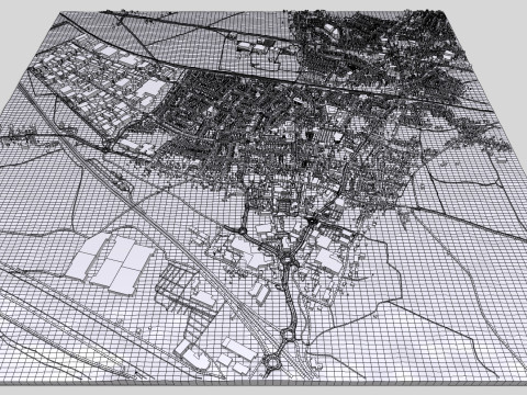 Cityscape Echt Netherlands Modelo 3D
