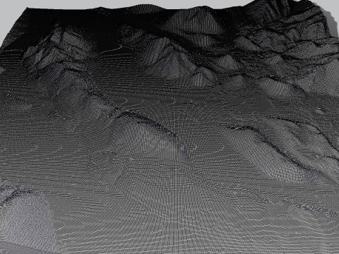 Mount The Butler Range New Zealand 3D 模型