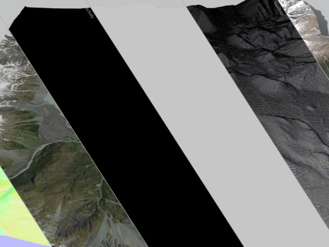 Mount The Butler Range Nieuw-Zeeland 3D Model