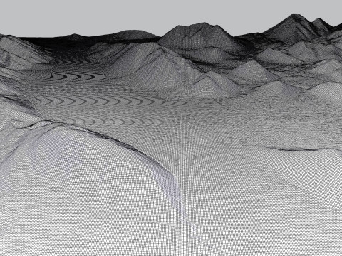 Mount The Butler Range New Zealand 3D 模型