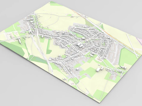 Cityscape Sint Joost Netherlands 3D Model
