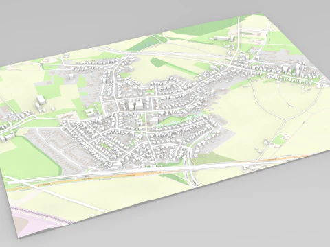 Cityscape Sint Joost Netherlands 3D Model