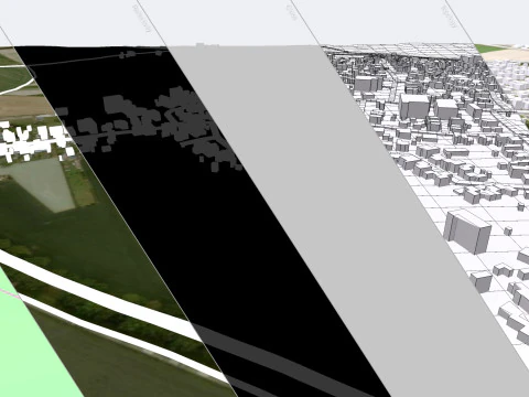 Cityscape Sint Joost Netherlands 3D Model