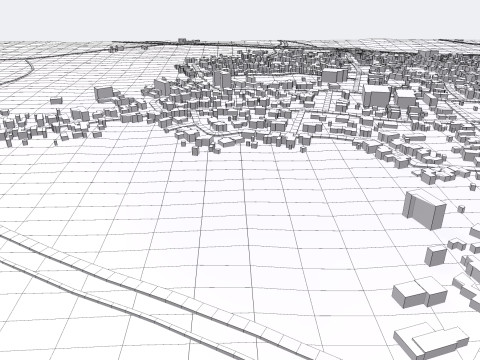 Cityscape Sint Joost Netherlands Model 3D