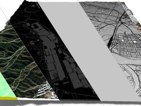 The Port of Ulsan South Korea 3D 모델