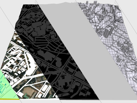 Cityscape Seoul South Korea Modèle 3D