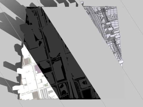 Cityscape Toronto Canada 3D Model
